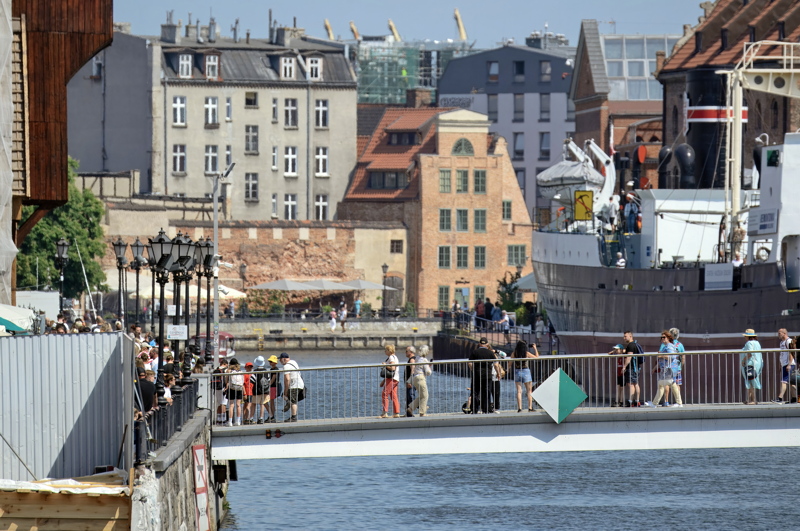 14 - The historic riverside area in Gdańsk, Poland, along the Motława River